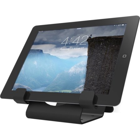 Compulocks Universal Tablet Holder with Security Cable Lock Black Compulocks Universal Tablet Holder with Security Cable Lock Black